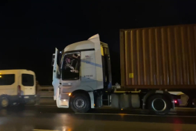 TIR ŞOFÖRÜNÜ REHİN ALAN ŞAHIS İÇİŞLERİ BAKANI İLE KONUŞARAK TESLİM OLDU