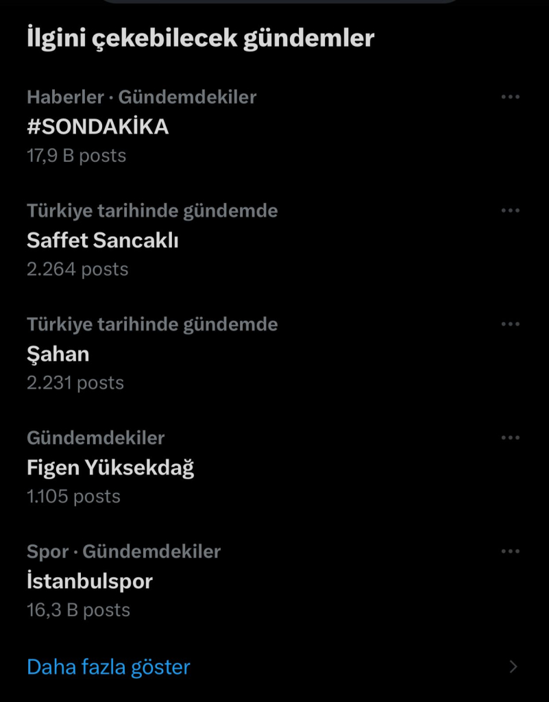 gündem