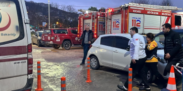 ELİNİ KIYMA MAKİNESİNE SIKIŞTIRAN ŞAHSI İTFAİYE KURTARDI