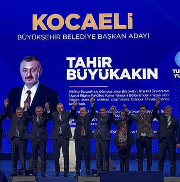 Erdoğan, Kocaeli Büyükşehir Belediye Başkan Adayının Tahir Büyükakın olduğunu açıkladı.