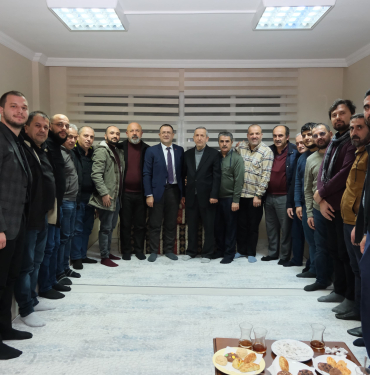 Gökçe’den Geredeliler Derneği’ne hayırlı olsun ziyareti