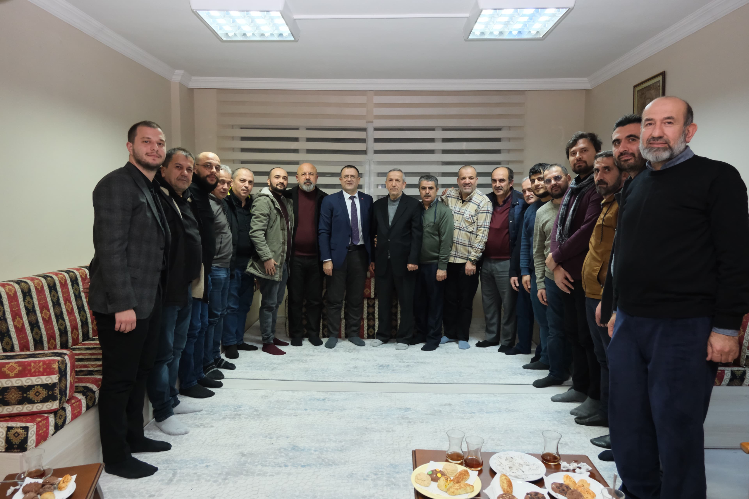 Gökçe’den Geredeliler Derneği’ne hayırlı olsun ziyareti