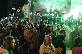 Hürriyet Vicdan nerede biz oradayız'' sloganlarıyla karşılandı