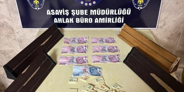 İŞ YERİNDE KUMAR OYNATANLARA BASKIN