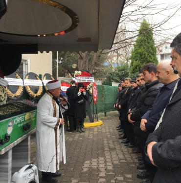 KOCAELİ GAZETECİLER CEMİYETİ BAŞKANI KAPLAN'IN ANNESİ SON YOLCULUĞUNA UĞURLANDI