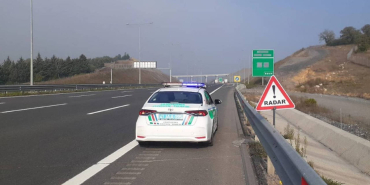 Kuzey Marmara Otoyolu'nda hız sınırını aşan sürücülere 13 milyon 249 bin 523 TL ceza