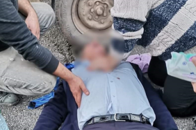 Otobüs şoförü kurtarılamadı