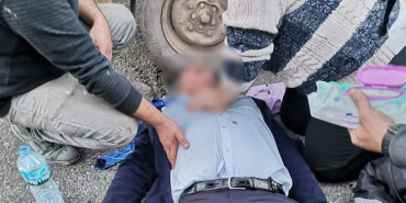 Otobüs şoförü kurtarılamadı