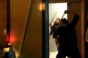 RESTORANDA KAVGA, SOPALARLA SALDIRDILAR