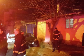 SOBADAN YÜKSELEN DUMAN YAŞLI ADAMI HASTANELİK ETTİ