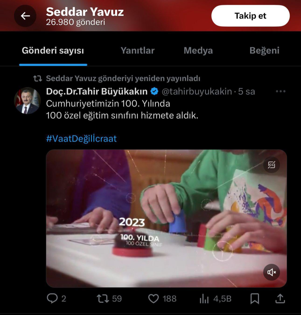 Vali Yavuz, Büyükakın'ın reklamını yaptı!