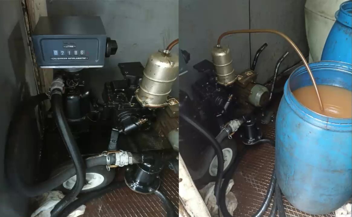 101 BİN 562 LİTRE KAÇAK AKARYAKIT ELE GEÇİRİLDİ