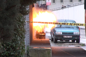 Hastane önünde şüpheli valiz alarmı