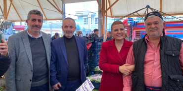 Hürriyet’ten Yeşilova Pazarı’nda içten buluşma