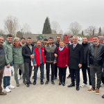 İzmit Belediye Başkanı Fatma Kaplan Hürriyet, Bekaert işçilerini ziyaret etti