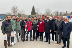 İzmit Belediye Başkanı Fatma Kaplan Hürriyet, Bekaert işçilerini ziyaret etti