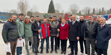 İzmit Belediye Başkanı Fatma Kaplan Hürriyet, Bekaert işçilerini ziyaret etti