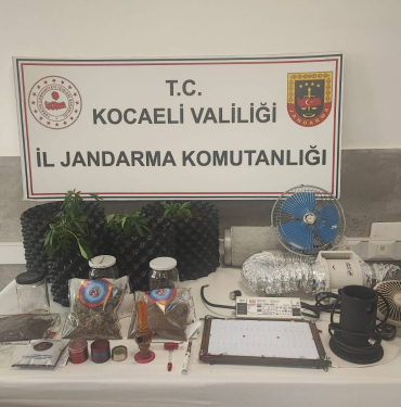 KOCAELİ'DE UYUŞTURUCU OPERASYONU