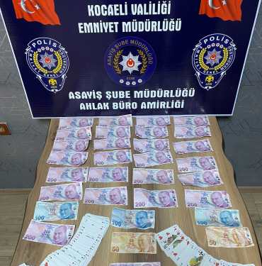 KUMAR OYNATILAN İŞ YERİNE POLİS BASKINI