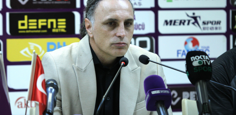 MUSTAFA GÜRSEL: "SON DAKİKADA GELEN GOL SADECE MORAL OLDU"