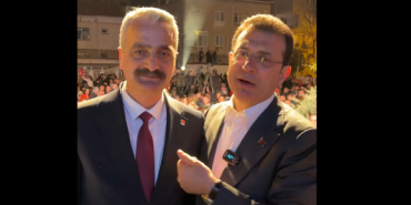 Atasoy Bilgin Kocaeli' de destek bulamayınca soluğu İmamoğlu' nun yanında aldı