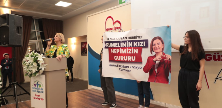 Balkan, Rumeli ve Trakya Derneklerinden Hürriyet’e RUMELİ’NİN KIZI, HEPİMİZİN GURURU
