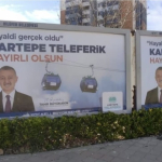 Büyükakın'ın Bursa'da asılan billboardlarına Gençtürk'ten tepki Yazıktır günahtır