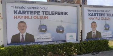 Büyükakın'ın Bursa'da asılan billboardlarına Gençtürk'ten tepki Yazıktır günahtır