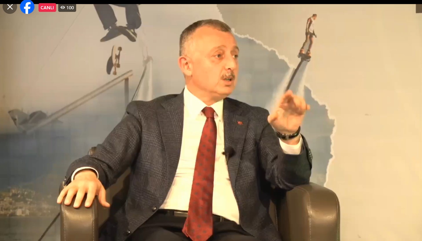 Büyükakın’ın sosyal medya mitingini 130 kişi takip etti!