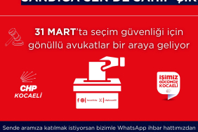 CHP Kocaeli'den avukatlara çağrı!