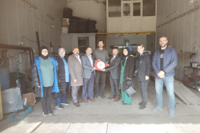 Erdal Şahin sanayi sitesi esnaflarını ziyaret etti