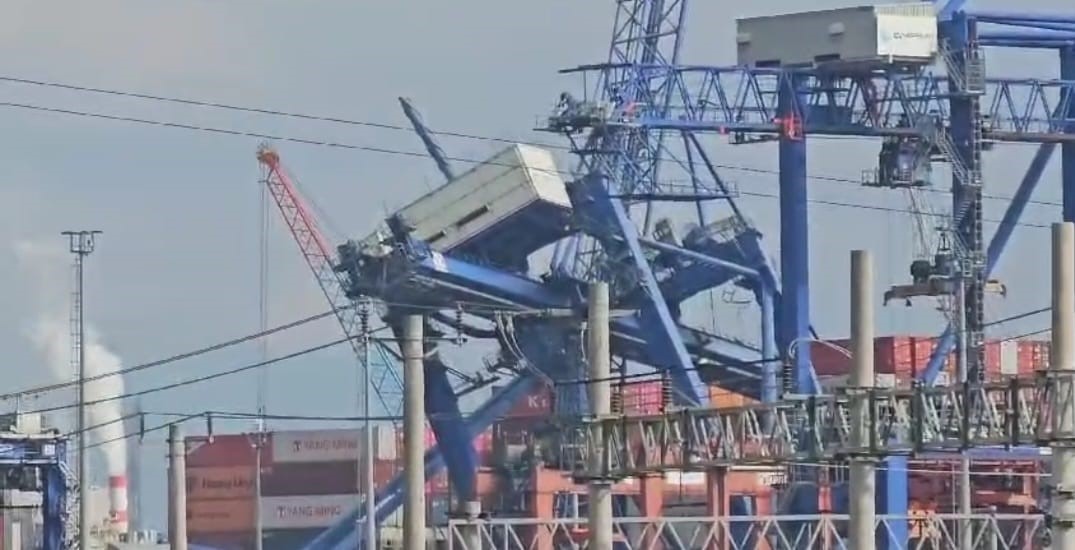 EVYAPPORT LİMANINDA DEHŞET ANLARI