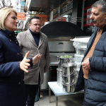 Hürriyet Kadıköy mahallesindeki spotçuları kaldırım işgali konusunda uyardı