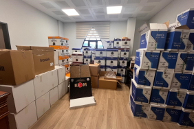 KAÇAK SİGARA DEPOSUNA POLİS BASKINI