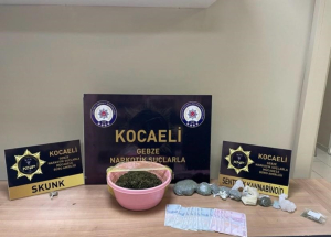 KOCAELİ'DE UYUŞTURUCU OPERASYONU: 4 TUTUKLAMA