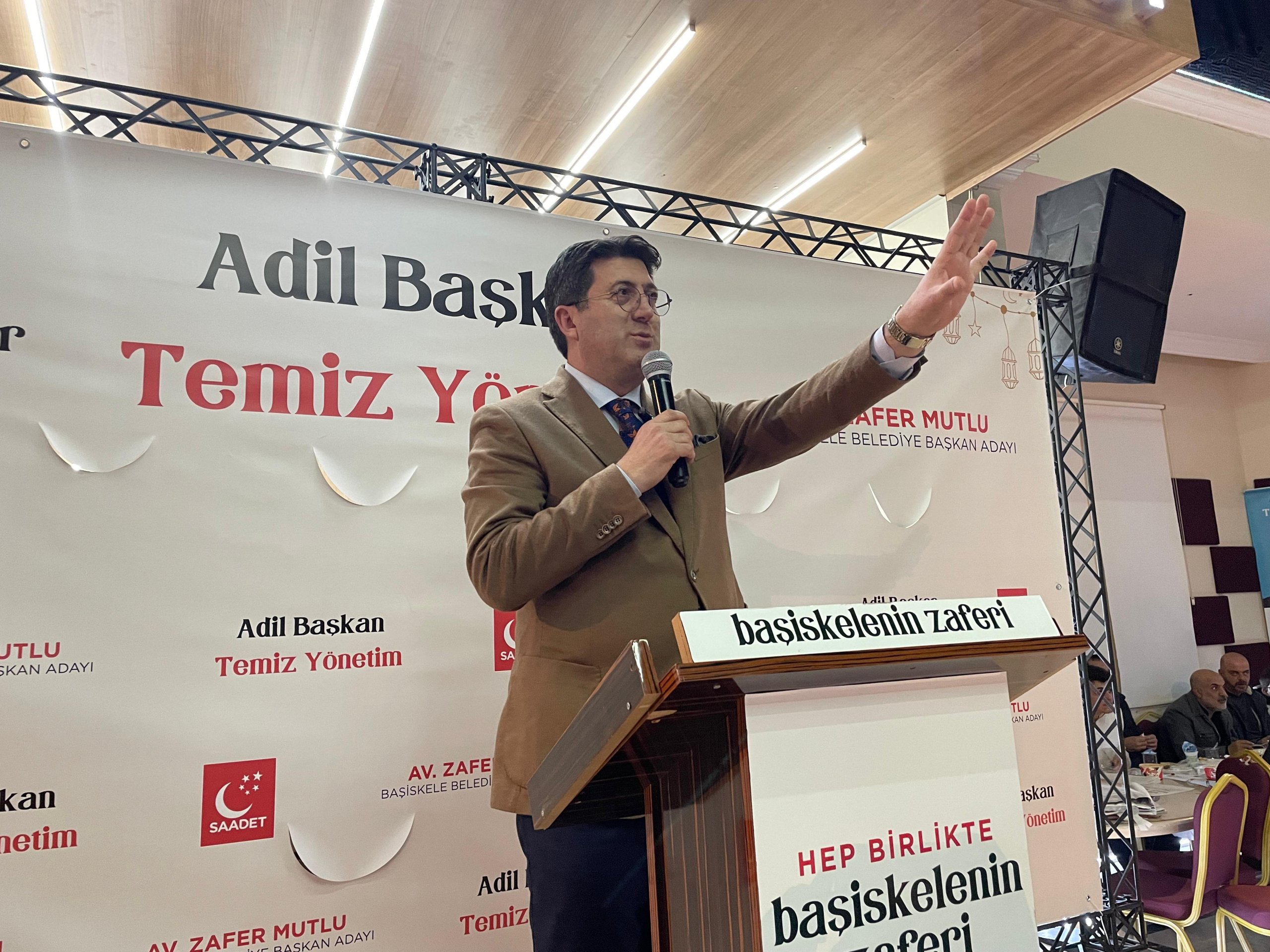 Zafer Mutlu ‘Başiskele, imtiyazlıların ÇİFTLİĞİ OLMAYACAK’