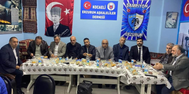 Aşkaleliler iftarda bir araya geldi