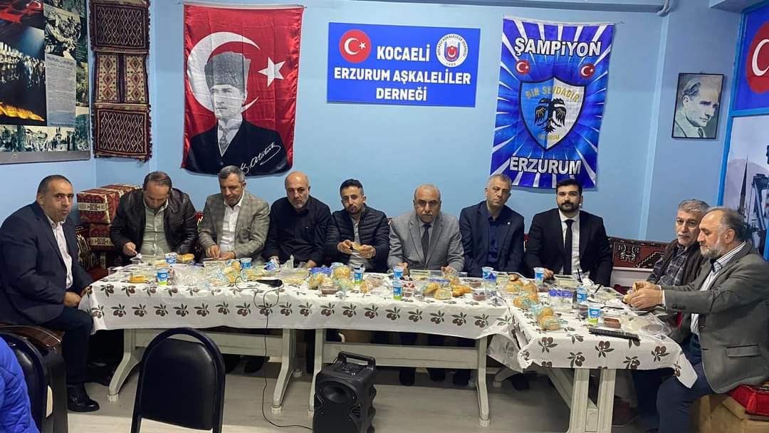 Aşkaleliler iftarda bir araya geldi