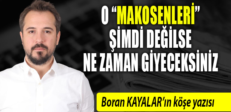 BORAN KAYALAR KÖŞE YAZISI