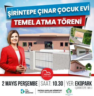 İzmit Belediyesi, Şirintepe’de 6’ncı kreşin temelini atacak