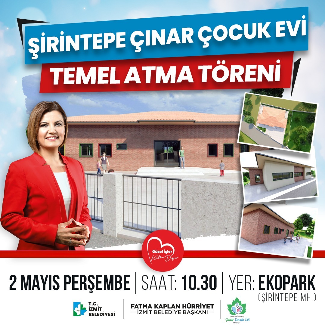 İzmit Belediyesi, Şirintepe’de 6’ncı kreşin temelini atacak