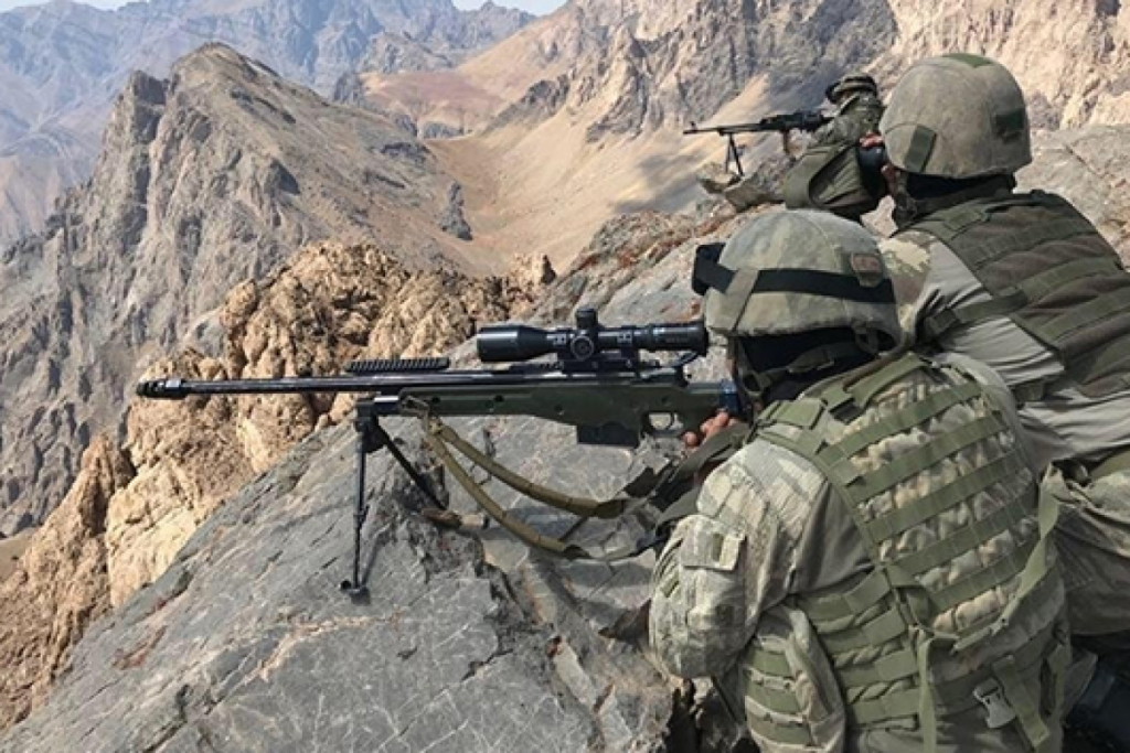 MSB duyurdu 12 PKK'lı terörist etkisiz hale getirildi