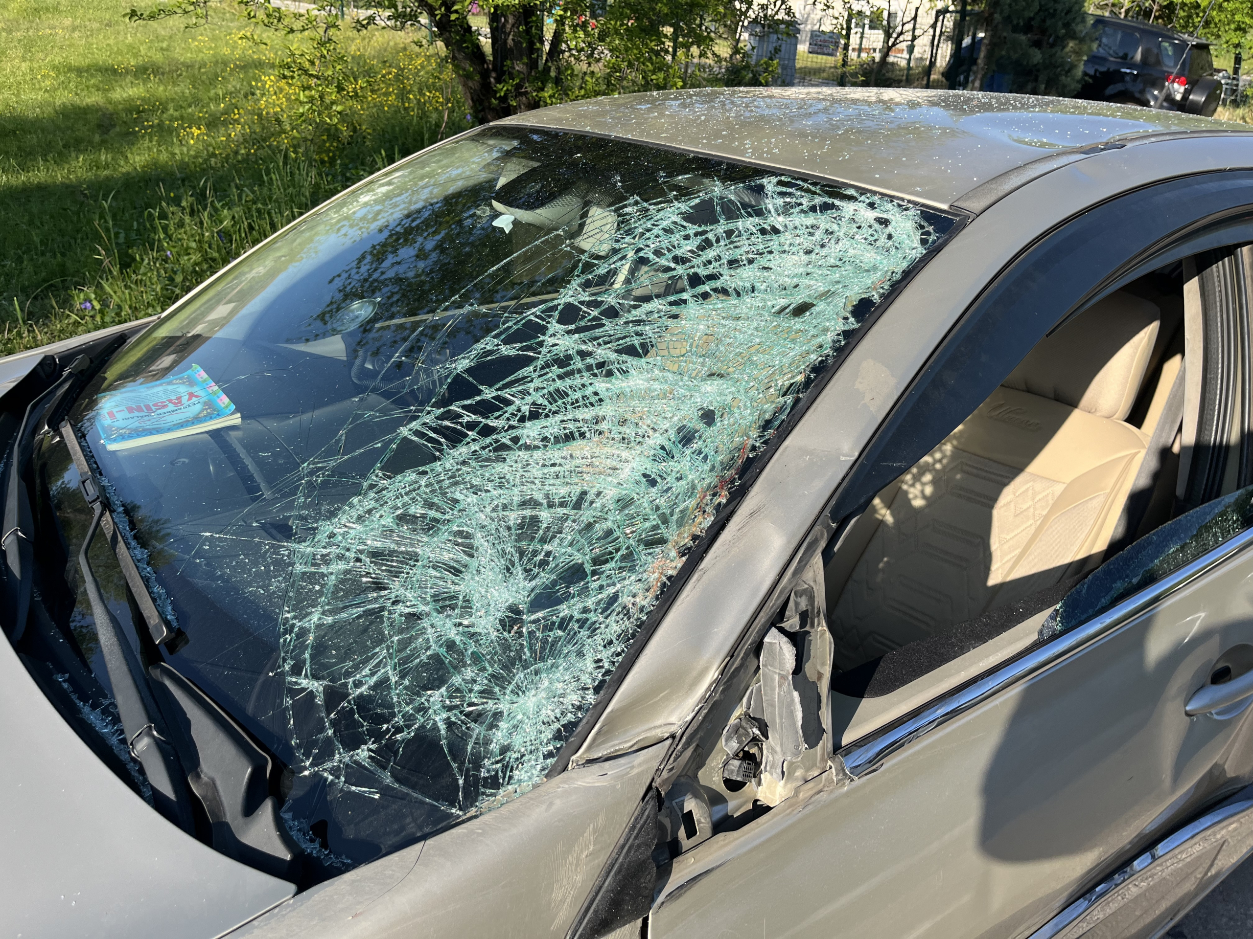 Otomobil ile ATV kafa kafaya çarpıştı 1’i ağı 2 yaralı