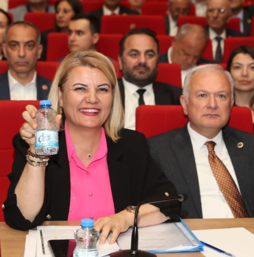 Hürriyet Çenesuyu ile poz verdi!