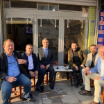 İzmit Belediyesinin güçlü kadrosu sabahın ilk ışıklarıyla işçilerle buluştu