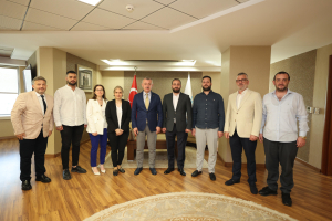 Büyükakın’dan KEV’e sıcak karşılama