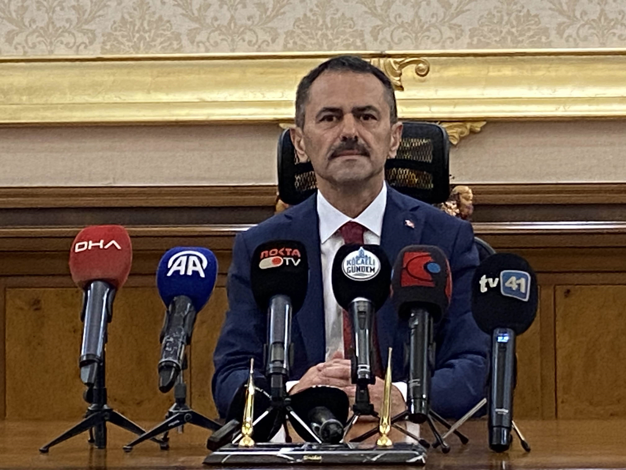 KOCAELİ VALİSİ İLHAMİ AKTAŞ GÖREVE BAŞLADI