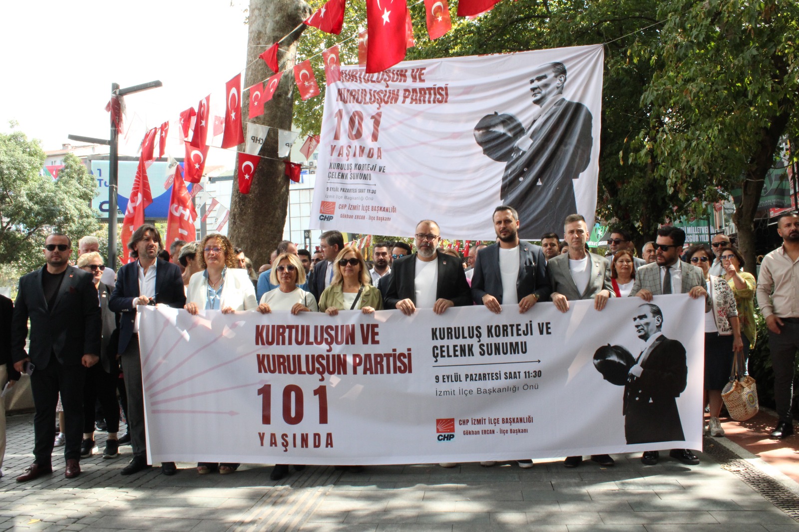 CHP’den 101’inci yılda “Sessiz Yürüyüş”