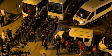 Marina kafe davasında adliye kartıştı