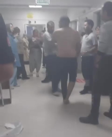 Alkollü şahıs acil servisi birbirine kattı